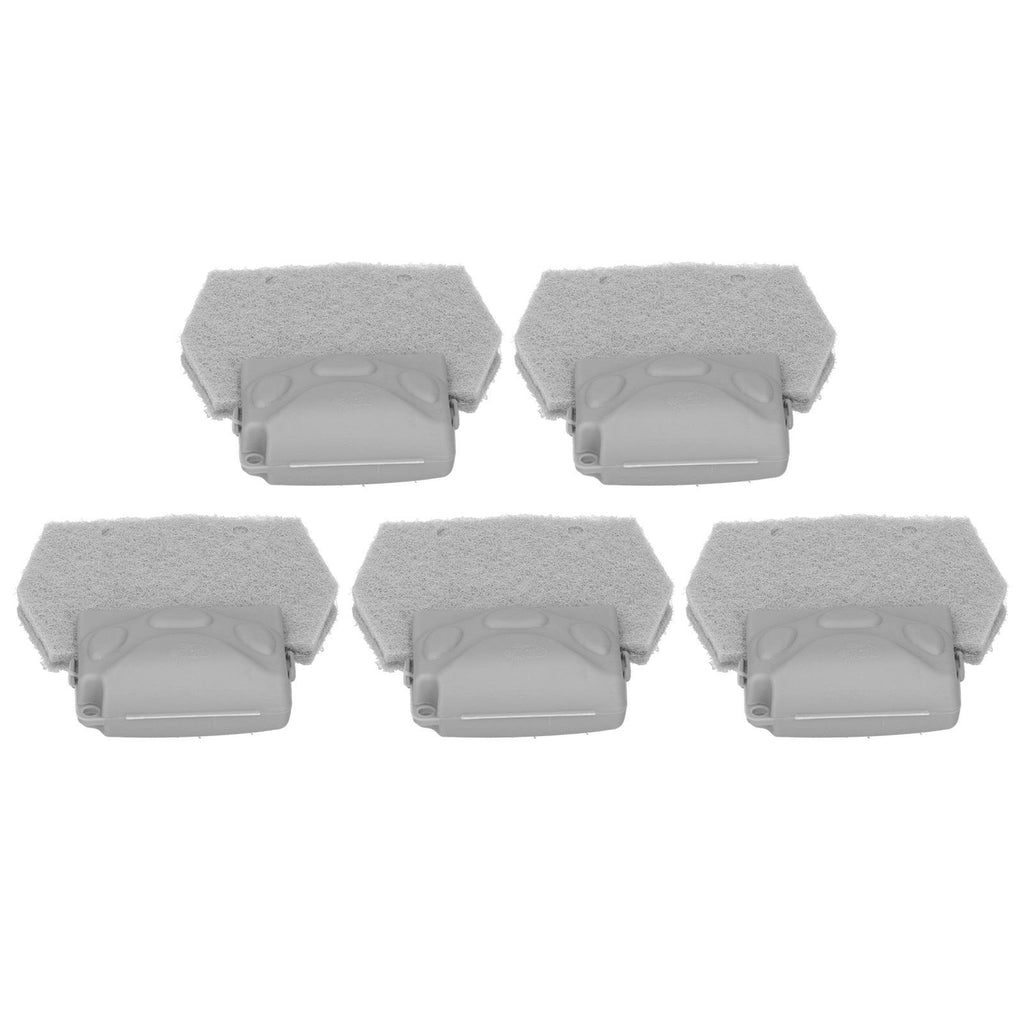 Window Groove Cleaning Brush Detachable Window Track Door Corner Household Cleaning ToolGray