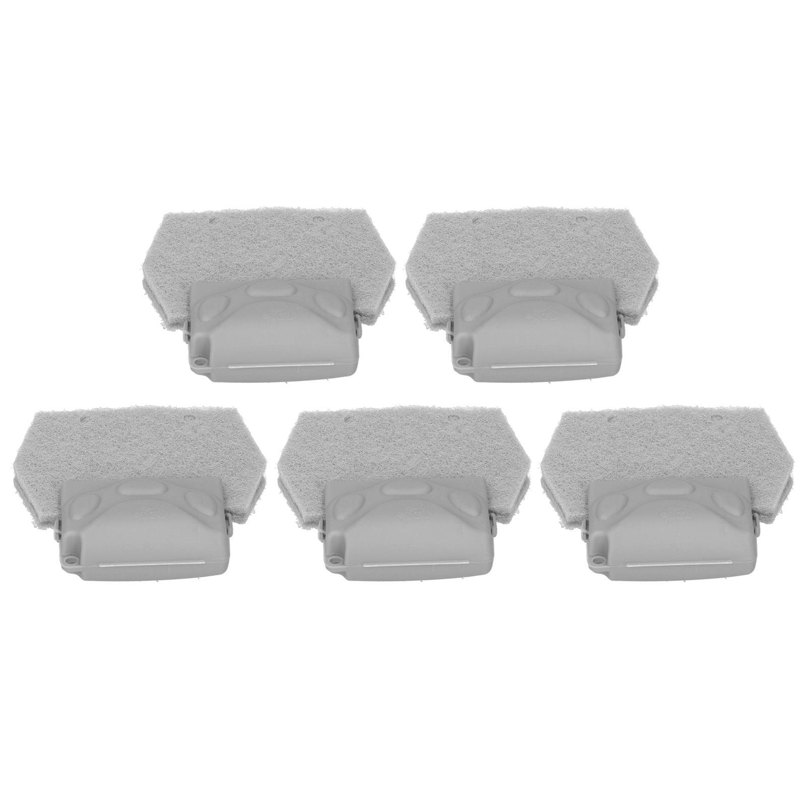 Window Groove Cleaning Brush Detachable Window Track Door Corner Household Cleaning ToolGray