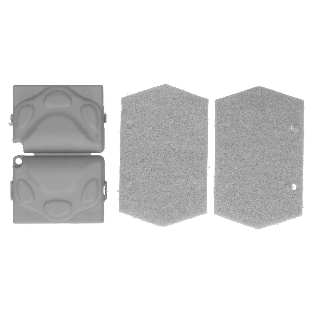 Window Groove Cleaning Brush Detachable Window Track Door Corner Household Cleaning ToolGray