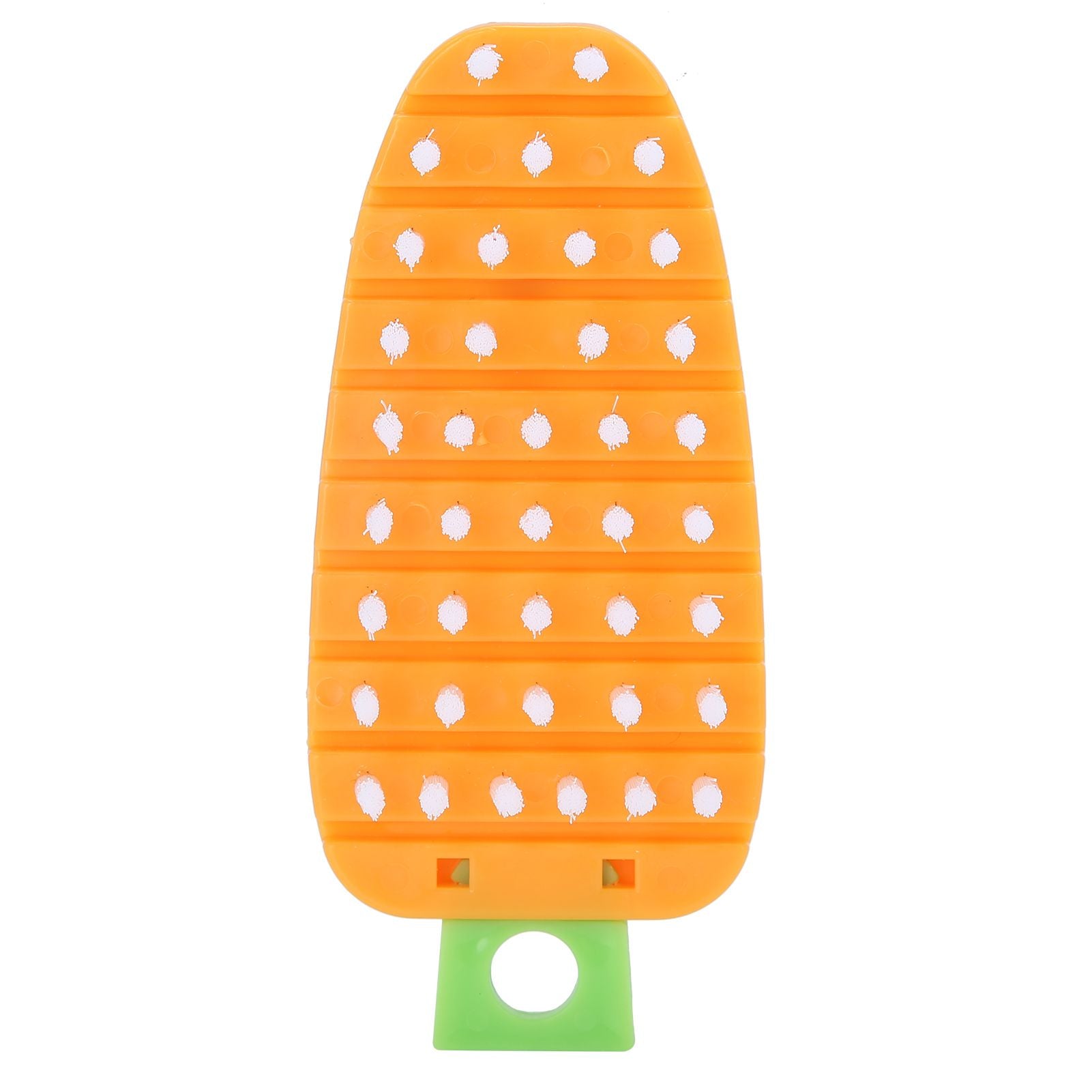 Carrot Shape Vegetable Brush Potato Scrubbing Brush Fruit Cleaner Kitchen ScrubberOrange