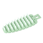 Carrot Shape Vegetable Brush Potato Scrubbing Brush Fruit Cleaner Kitchen ScrubberGreen