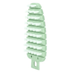 Carrot Shape Vegetable Brush Potato Scrubbing Brush Fruit Cleaner Kitchen ScrubberGreen