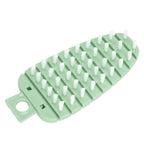 Carrot Shape Vegetable Brush Potato Scrubbing Brush Fruit Cleaner Kitchen ScrubberGreen