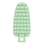Carrot Shape Vegetable Brush Potato Scrubbing Brush Fruit Cleaner Kitchen ScrubberGreen