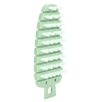 Carrot Shape Vegetable Brush Potato Scrubbing Brush Fruit Cleaner Kitchen ScrubberGreen