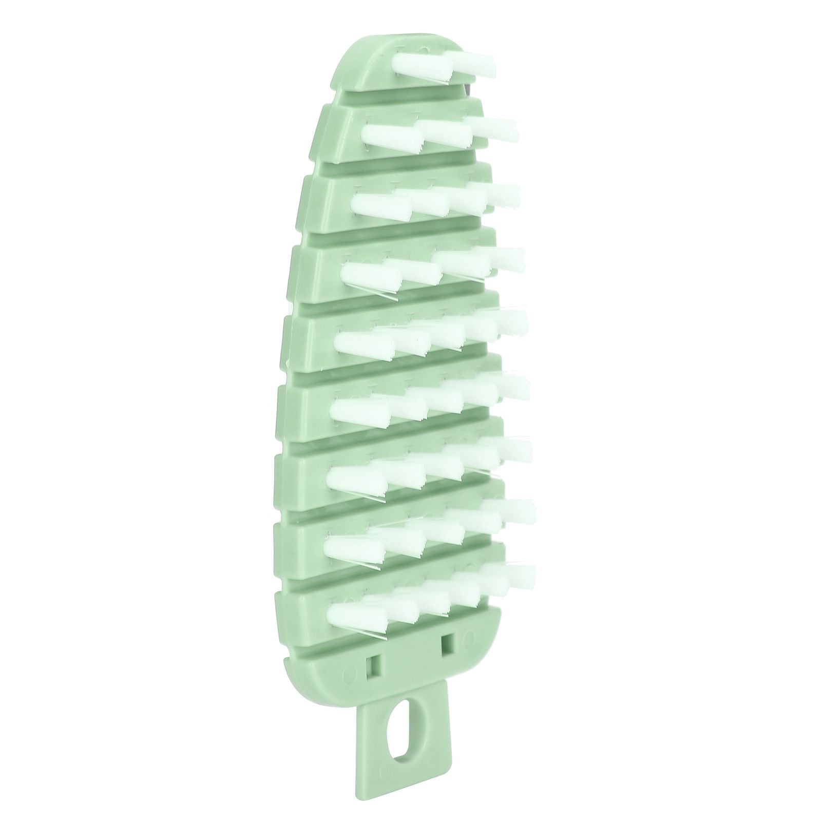 Carrot Shape Vegetable Brush Potato Scrubbing Brush Fruit Cleaner Kitchen ScrubberGreen