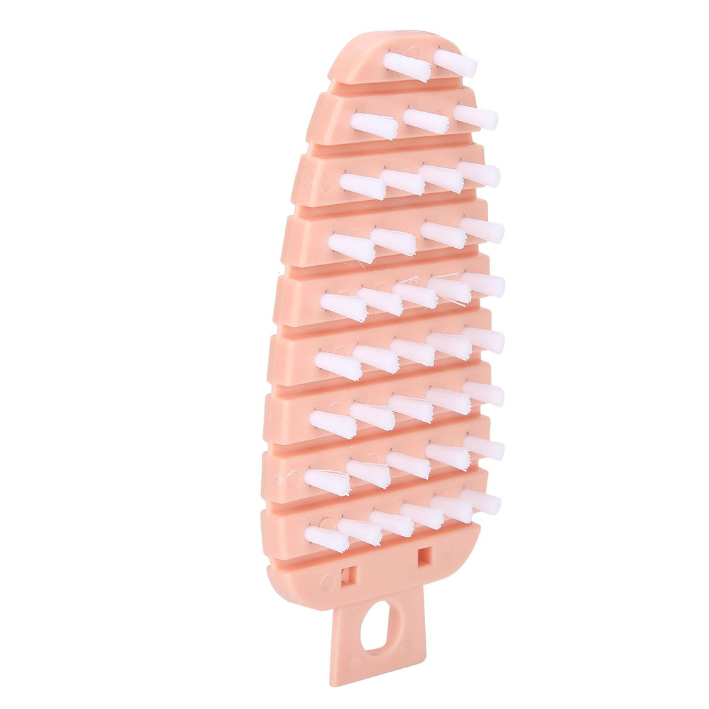 Carrot Shape Vegetable Brush Potato Scrubbing Brush Fruit Cleaner Kitchen ScrubberPink