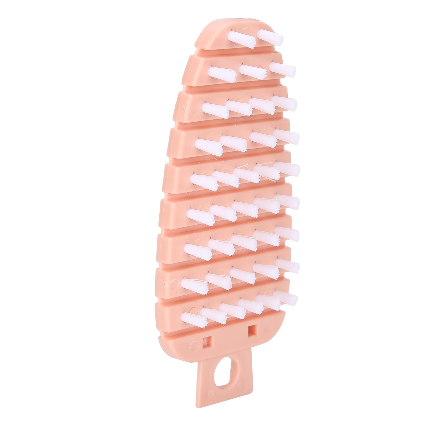 Carrot Shape Vegetable Brush Potato Scrubbing Brush Fruit Cleaner Kitchen ScrubberPink