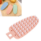 Carrot Shape Vegetable Brush Potato Scrubbing Brush Fruit Cleaner Kitchen ScrubberPink