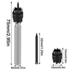 13Pcs Spot Weld Cutter Set 3/8in Spot Weld Cutter Remover Drill Bits Tool with Replacement Blade