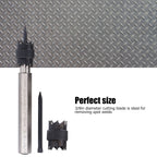 13Pcs Spot Weld Cutter Set 3/8in Spot Weld Cutter Remover Drill Bits Tool with Replacement Blade