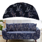 Modern Sofa Cover Elastic Sofa Protector Stretch Slipcover with Fixing Strips Parts2 Seater