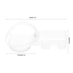 Wall Mounted Hanger Holder Stand Holder Fit for Echo Dot 4 4th Generation Smart SpeakerWhite