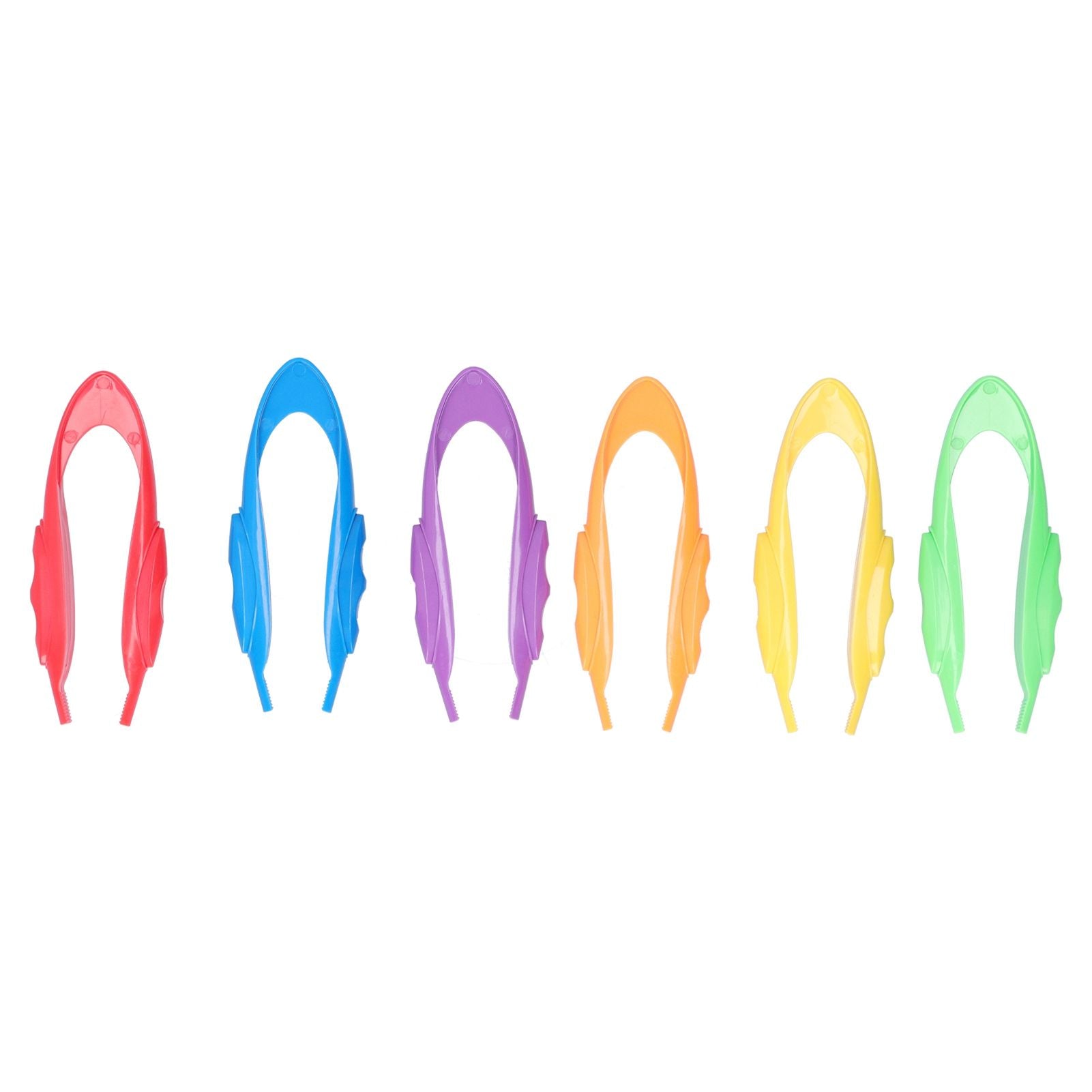 6Pcs Tweezers Outdoor Exploration Observation Catch Clip Children's Educational Toys