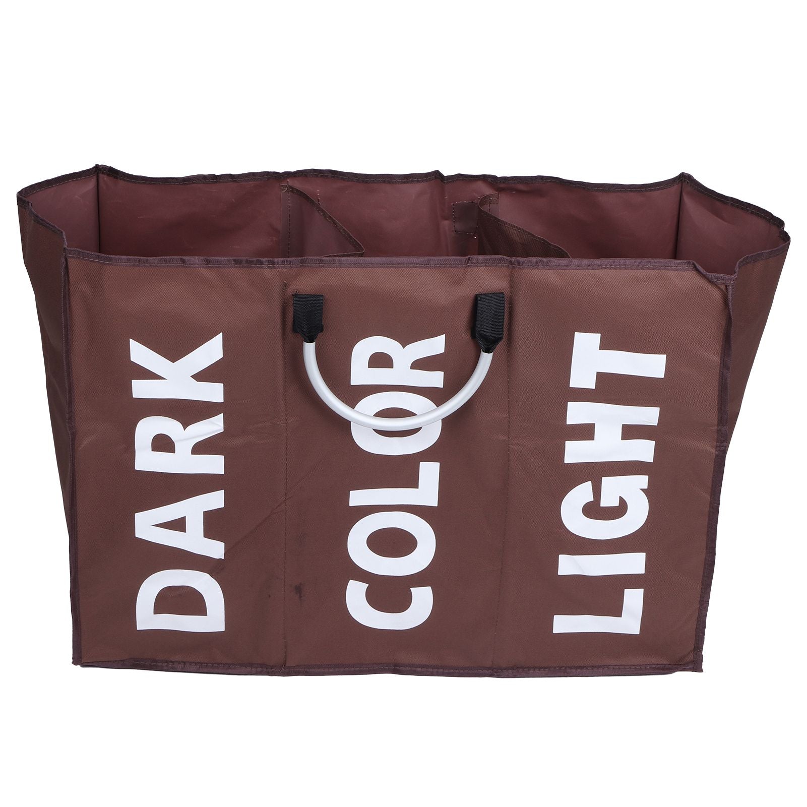 Laundry Basket Household Foldable Waterproof Clothes Storage Bag Organizer Coffee