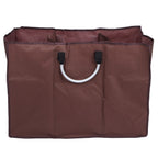 Laundry Basket Household Foldable Waterproof Clothes Storage Bag Organizer Coffee