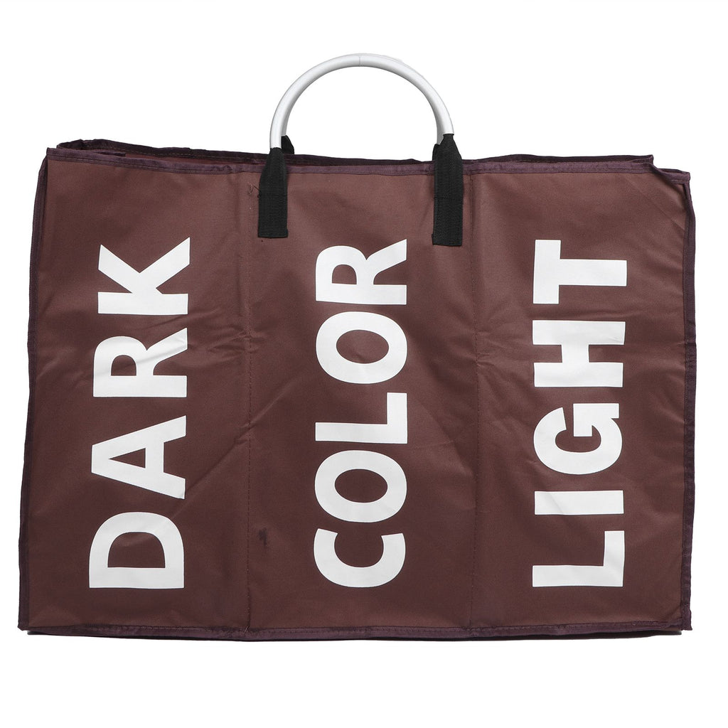 Laundry Basket Household Foldable Waterproof Clothes Storage Bag Organizer Coffee