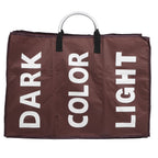 Laundry Basket Household Foldable Waterproof Clothes Storage Bag Organizer Coffee