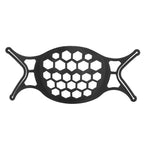 Mouth Muffle Bracket Reusable Washable Breathing Mouth Muffle Support Frame AccessoryBlack