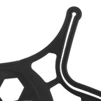 Mouth Muffle Bracket Reusable Washable Breathing Mouth Muffle Support Frame AccessoryBlack