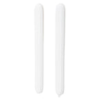 2Pcs Car Door Edge Guard Anti Collision Buffer Trim Cover Protector Accessory White