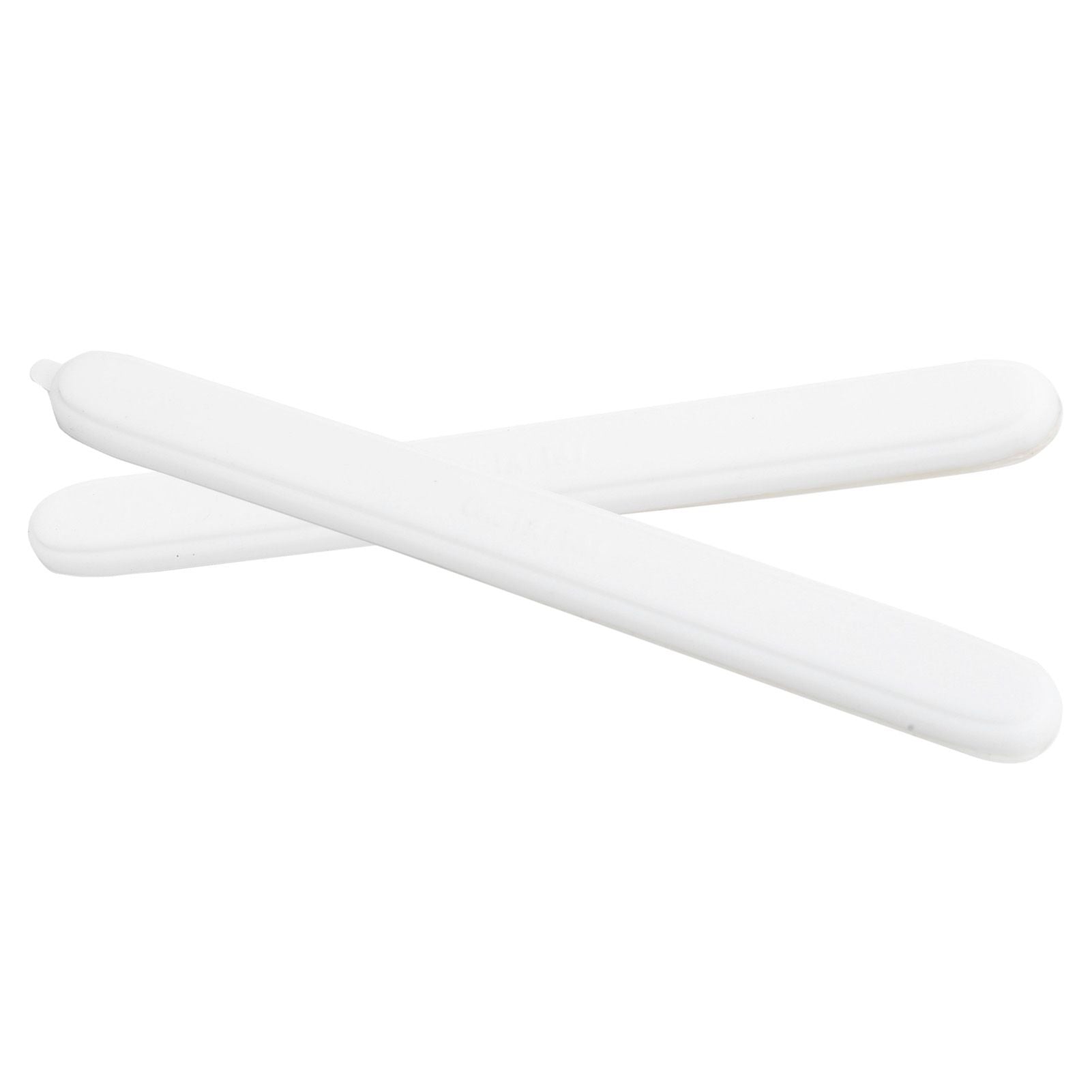2Pcs Car Door Edge Guard Anti Collision Buffer Trim Cover Protector Accessory White