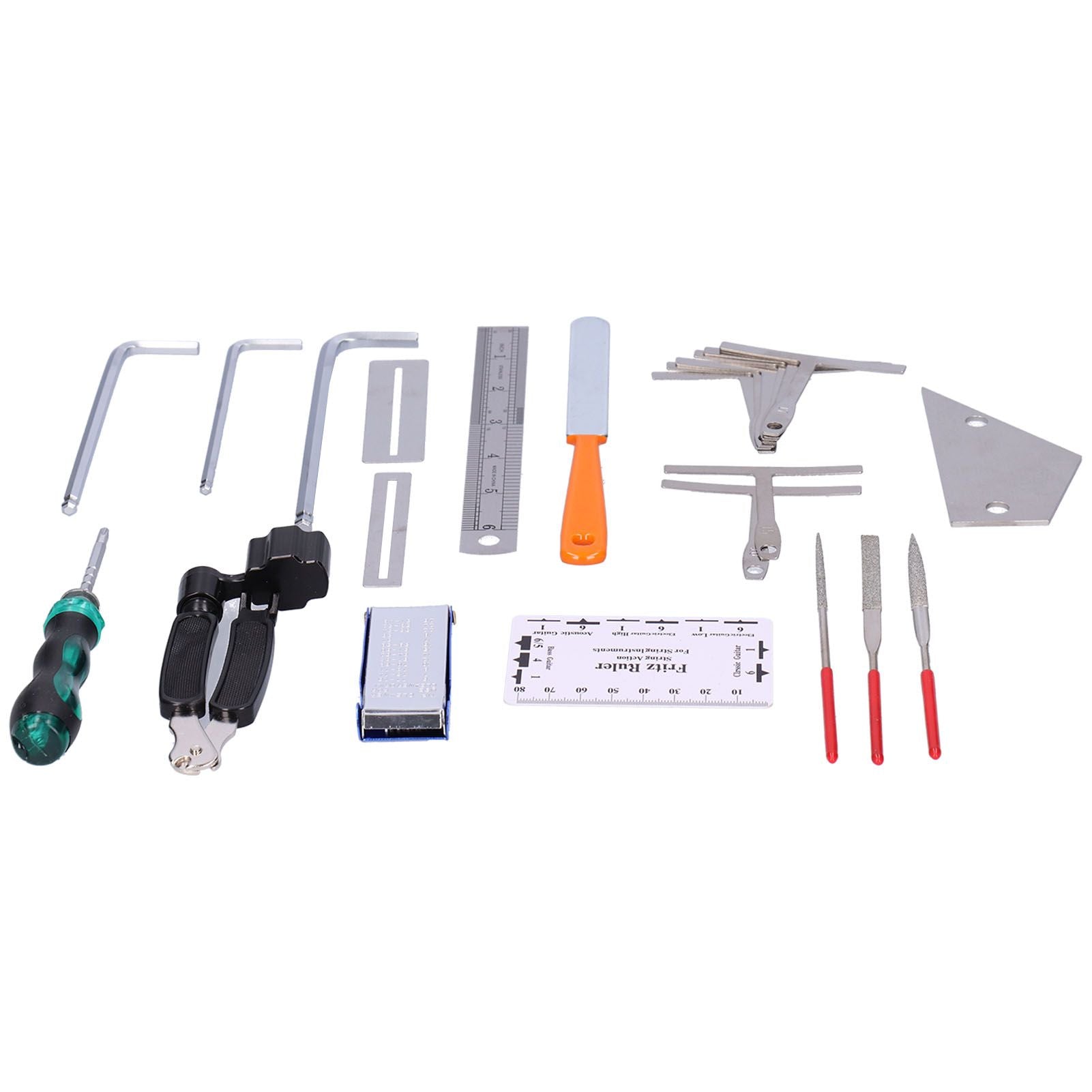 Guitar Care Cleaning Repair Tool Kit Musical Instrument Setup Maintenance Tools Set