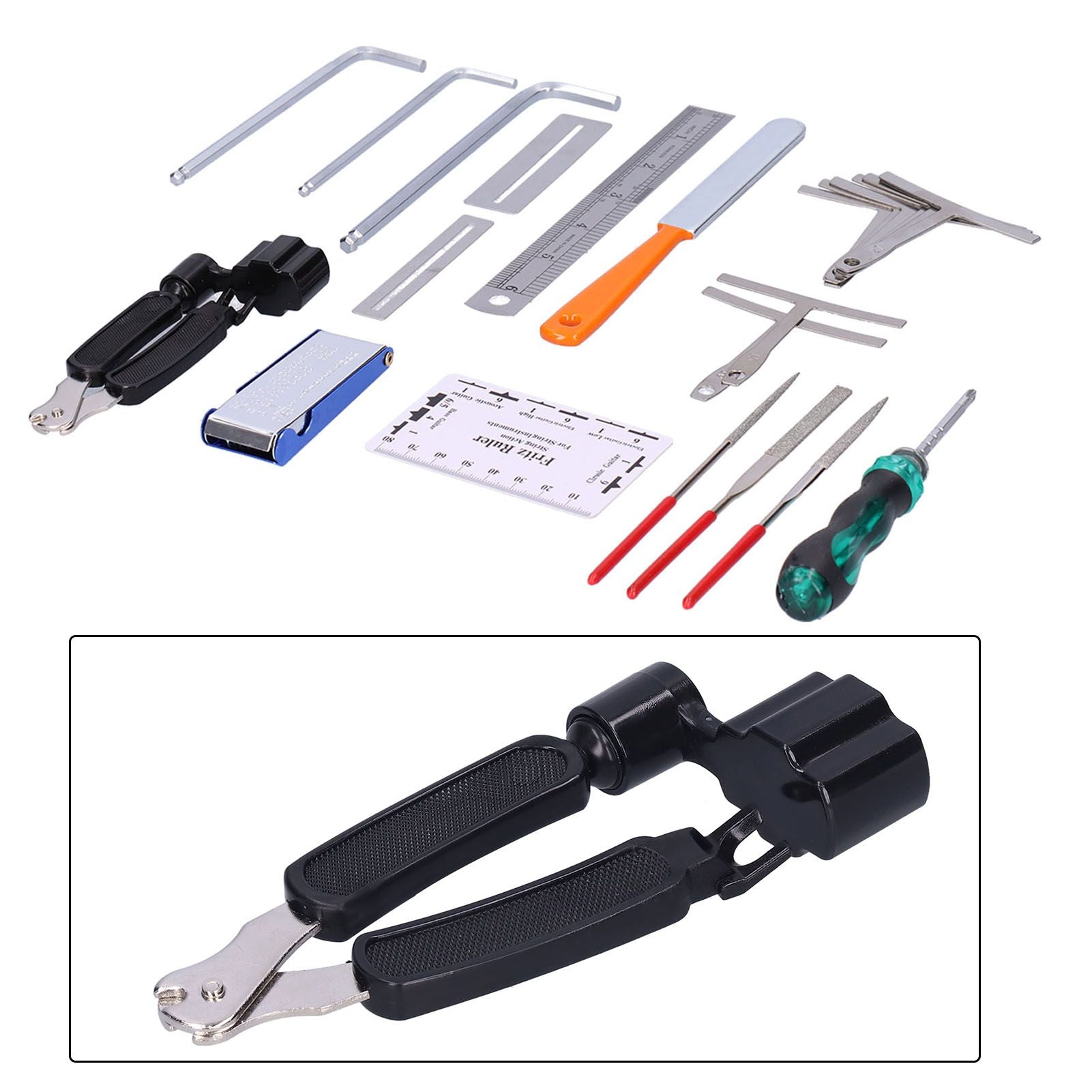 Guitar Care Cleaning Repair Tool Kit Musical Instrument Setup Maintenance Tools Set
