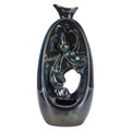 Incense Burner Ceramic Backflow Incense Holder for Teahouse Home Office Decoration