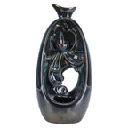 Incense Burner Ceramic Backflow Incense Holder for Teahouse Home Office Decoration