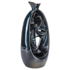 Incense Burner Ceramic Backflow Incense Holder for Teahouse Home Office Decoration