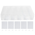 100PCS Transparent Coin Storage Box 17/20/25/27/30mm Round Coin Capsules Containers Protector