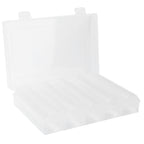 100PCS Transparent Coin Storage Box 17/20/25/27/30mm Round Coin Capsules Containers Protector