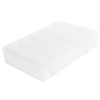 100PCS Transparent Coin Storage Box 17/20/25/27/30mm Round Coin Capsules Containers Protector