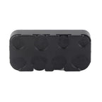 Rectangle Euro Coin Dispenser Plastic Coin Holders Storage Box Organizer Car Use