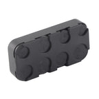 Rectangle Euro Coin Dispenser Plastic Coin Holders Storage Box Organizer Car Use