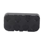 Rectangle Euro Coin Dispenser Plastic Coin Holders Storage Box Organizer Car Use