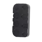 Rectangle Euro Coin Dispenser Plastic Coin Holders Storage Box Organizer Car Use