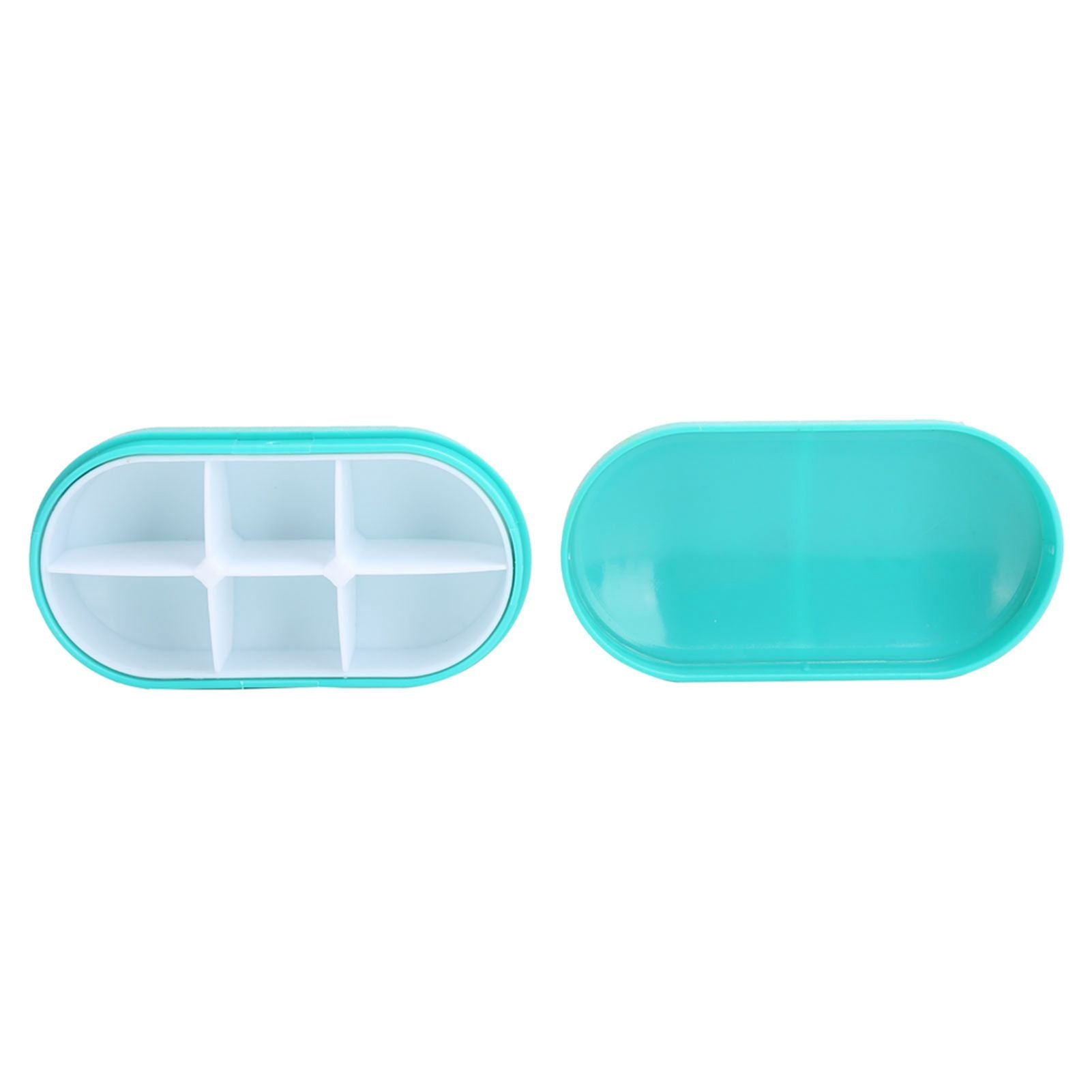6 Grid Mini Pills Case Portable Medicine Box Travel Tablet Container Holder Organizer6 Grid Blue