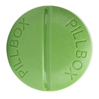 4 Grid Pills Case Round Portable Medicine Box Holder Organizer for Home Travel SuppliesGreen