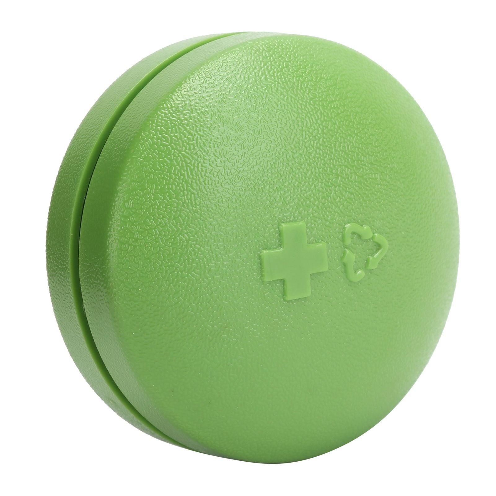 4 Grid Pills Case Round Portable Medicine Box Holder Organizer for Home Travel SuppliesGreen