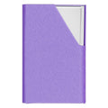 Business Card Holder Stainless Steel Innovative Name Card Case Organizer for Commercial UsePurple 007#