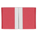 Large Capacity Business Card Holder Pocket Name Card Box Case for Men Double OpenRed 400#