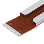 Large Capacity Business Card Holder Pocket Name Card Box Case for Men Double OpenRed 400#