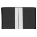 Large Capacity Business Card Holder Pocket Name Card Box Case for Men Double OpenBlack 400#