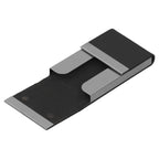 Large Capacity Business Card Holder Pocket Name Card Box Case for Men Double OpenBlack 400#