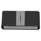 Large Capacity Business Card Holder Pocket Name Card Box Case for Men Double OpenBlack 400#