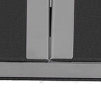 Large Capacity Business Card Holder Pocket Name Card Box Case for Men Double OpenBlack 400#