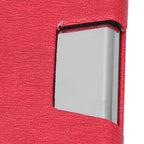 Business Name Card Holder Case Stainless Steel Organizer Portable for Business WorksRed 336#
