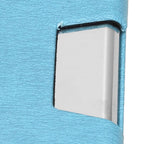 Business Name Card Holder Case Stainless Steel Organizer Portable for Business WorksBlue 336#